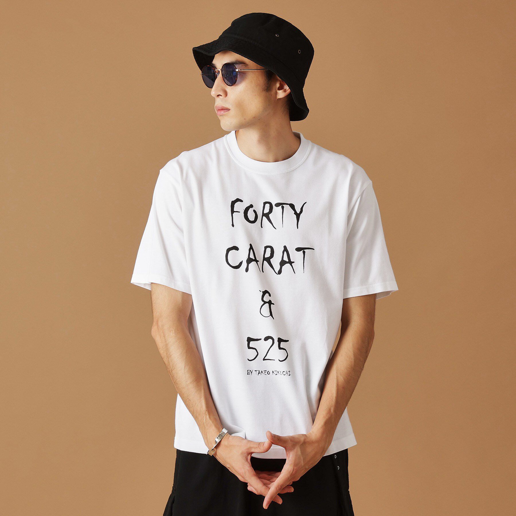 40CARATS&525「【Sサイズ～】40ct＆525ワールドツアー半袖Tシャツ」|Tシャツ・カットソー|