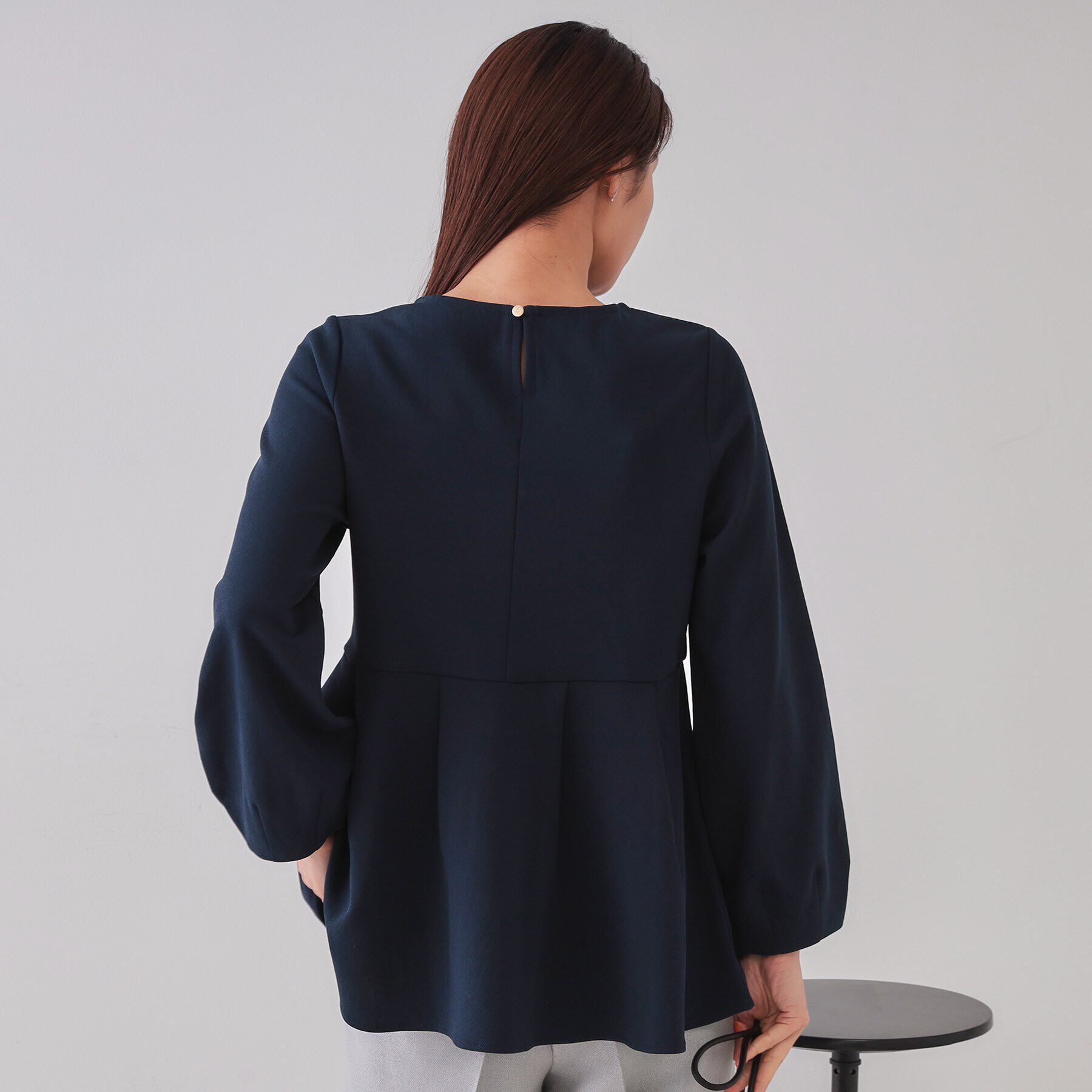 OPAQUE.CLIP「ペプラムトップス【UV/吸水速乾/洗濯機洗い可】」|Tシャツ・カットソー|