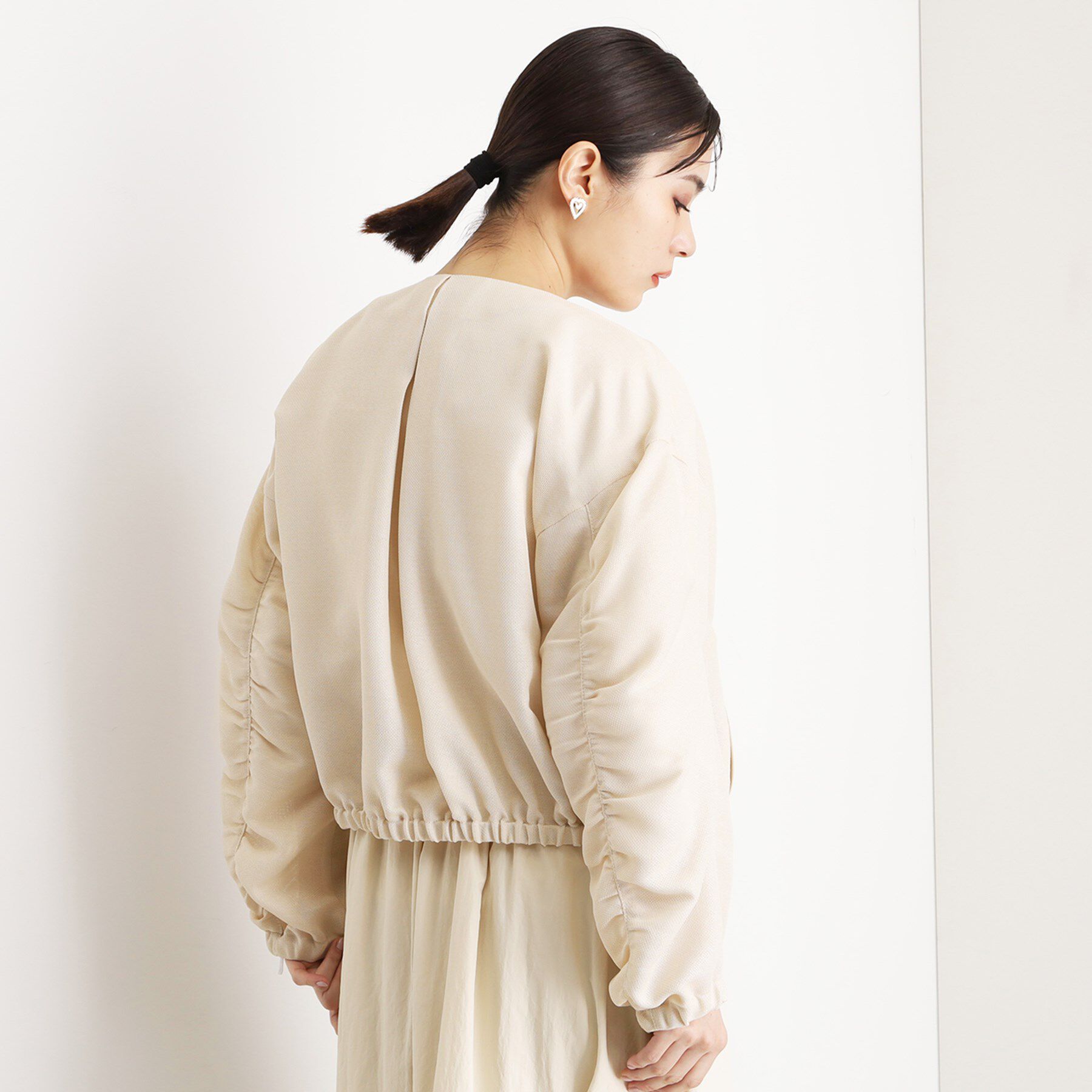 THE SHOP TK「パナマメッシュブルゾン【洗える】」|ブルゾン・スタジャン|