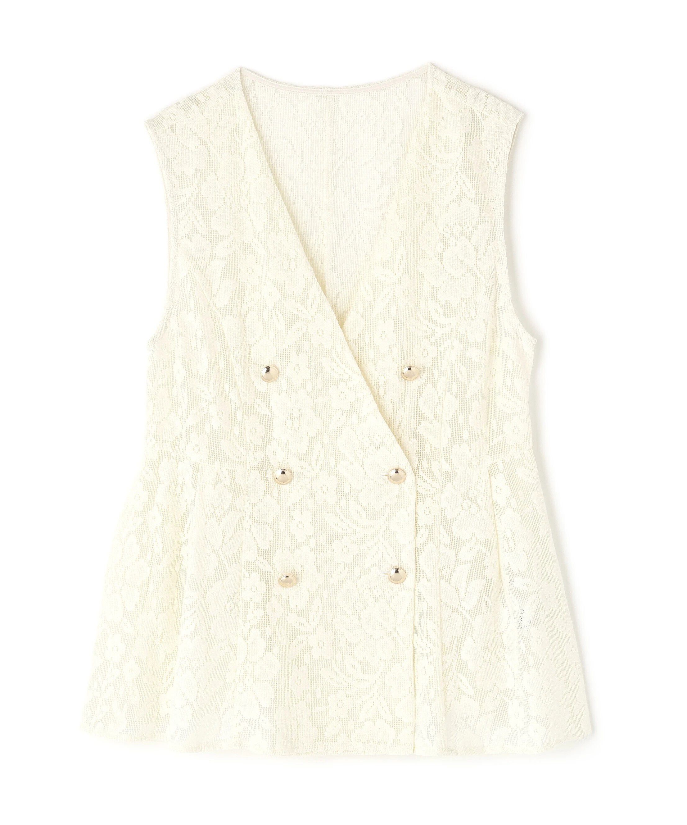  「メッシュレース SETUP ジレ」|ブルゾン・スタジャン|