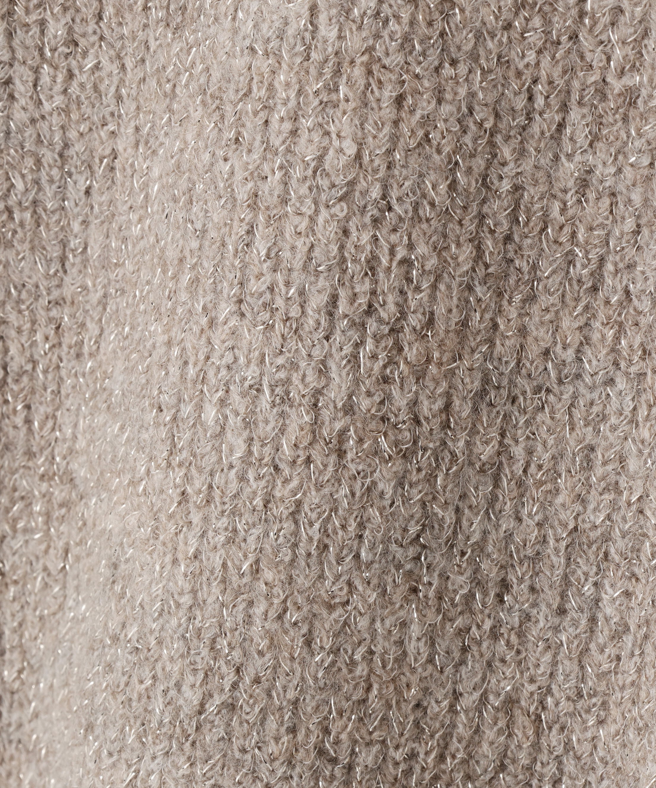  「Vネックボクシーラメニット」|ニット・セーター|