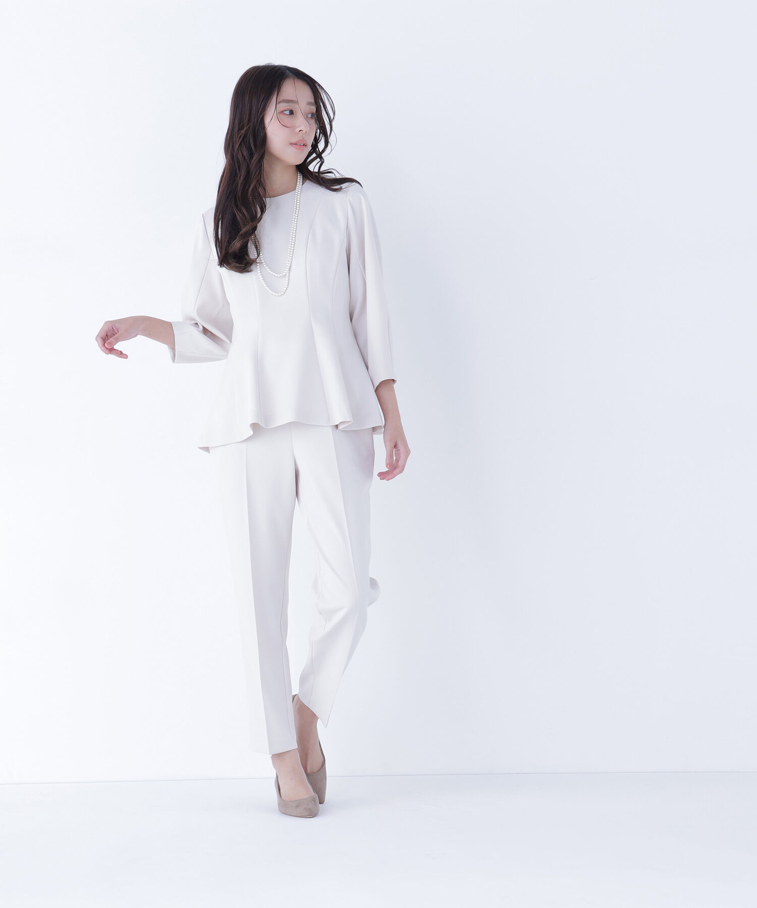  「フォルムペプラムセットアップ」|ワンピース|