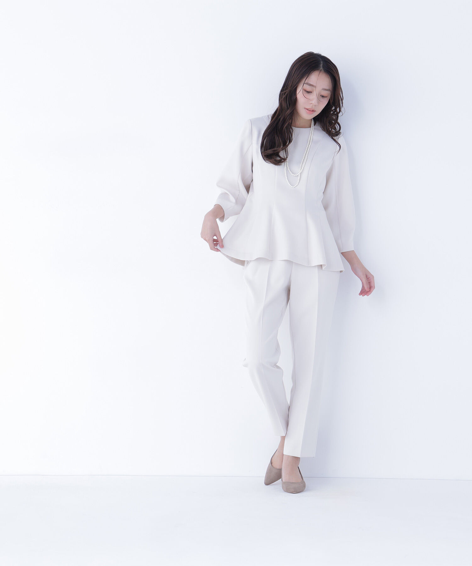  「フォルムペプラムセットアップ」|ワンピース|