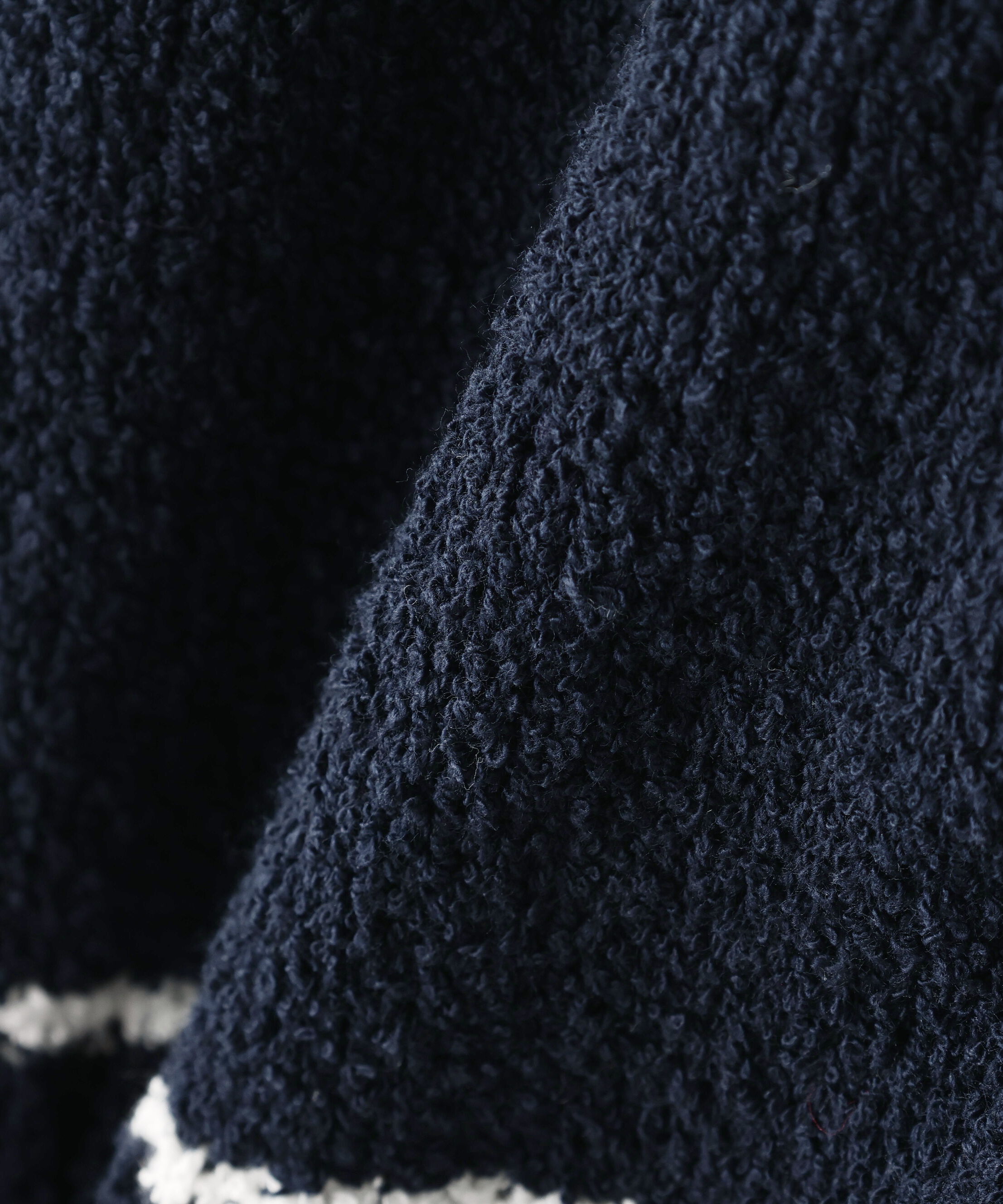  「〈N.〉バイカラーラインポケットカーディガン」|ニット・セーター|