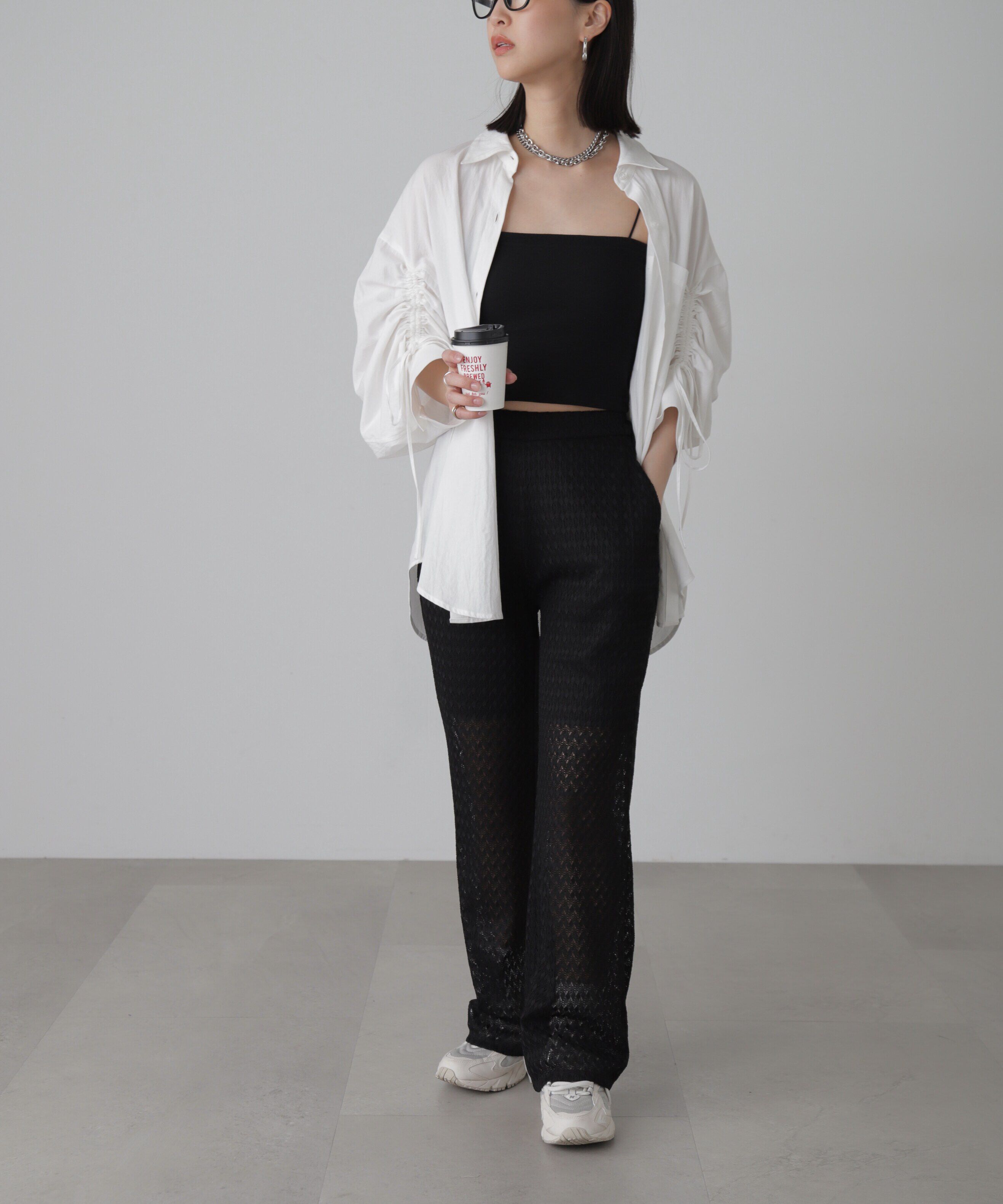  「レースフレアパンツ」|その他|