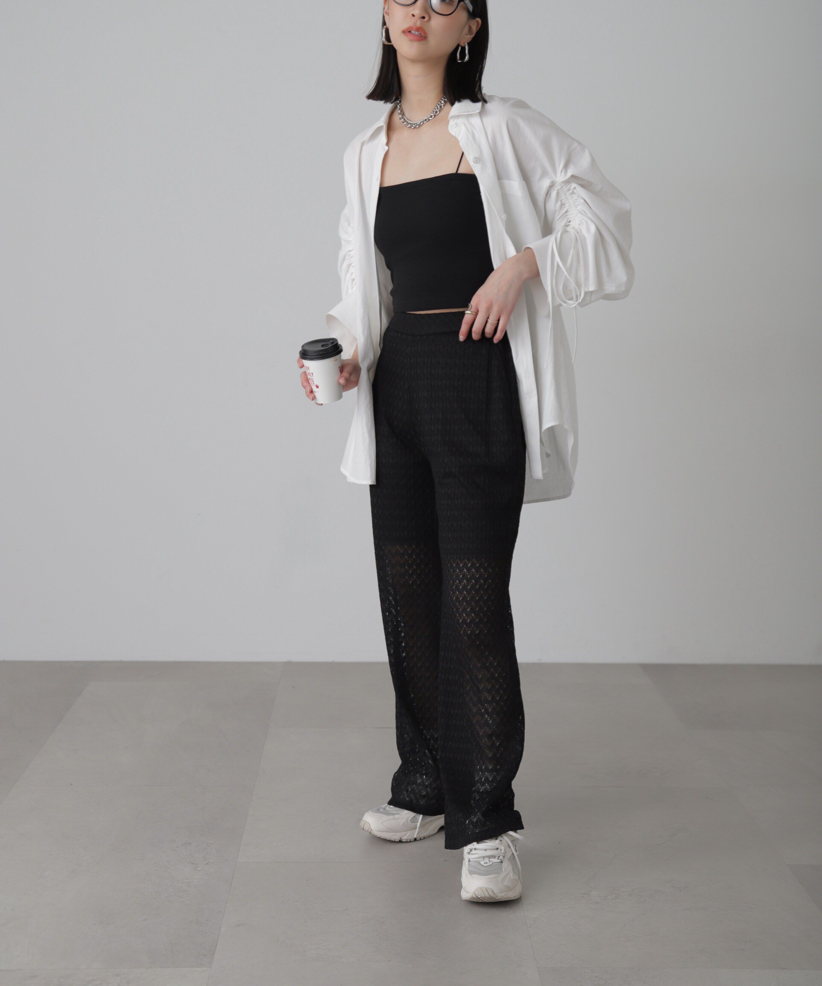  「レースフレアパンツ」|その他|