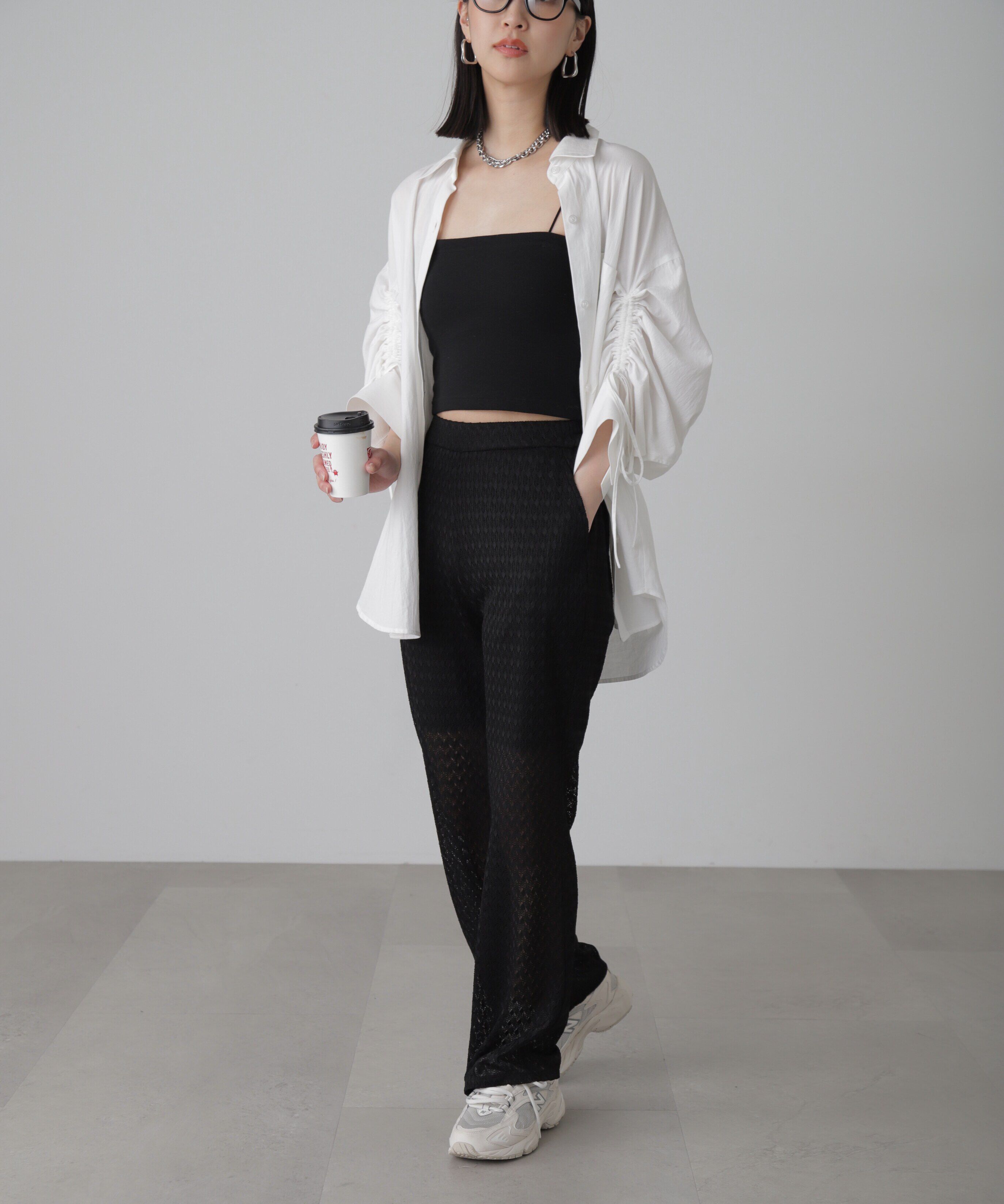  「レースフレアパンツ」|その他|