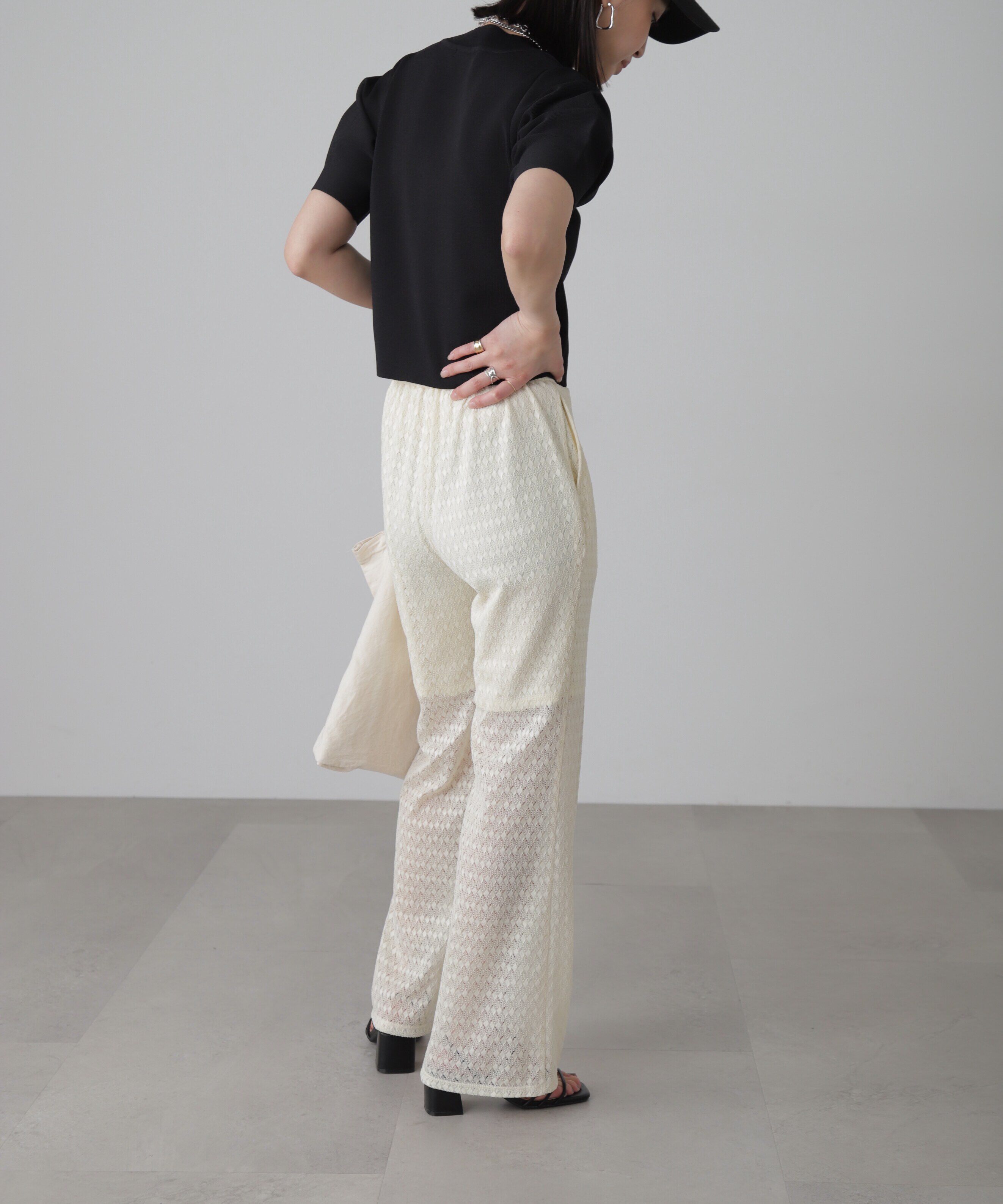  「レースフレアパンツ」|その他|