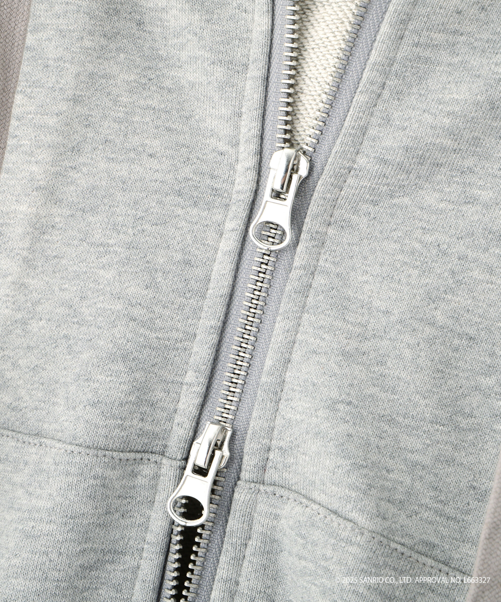  「〈メロクロコラボ〉ジップパーカー」|Tシャツ・カットソー|