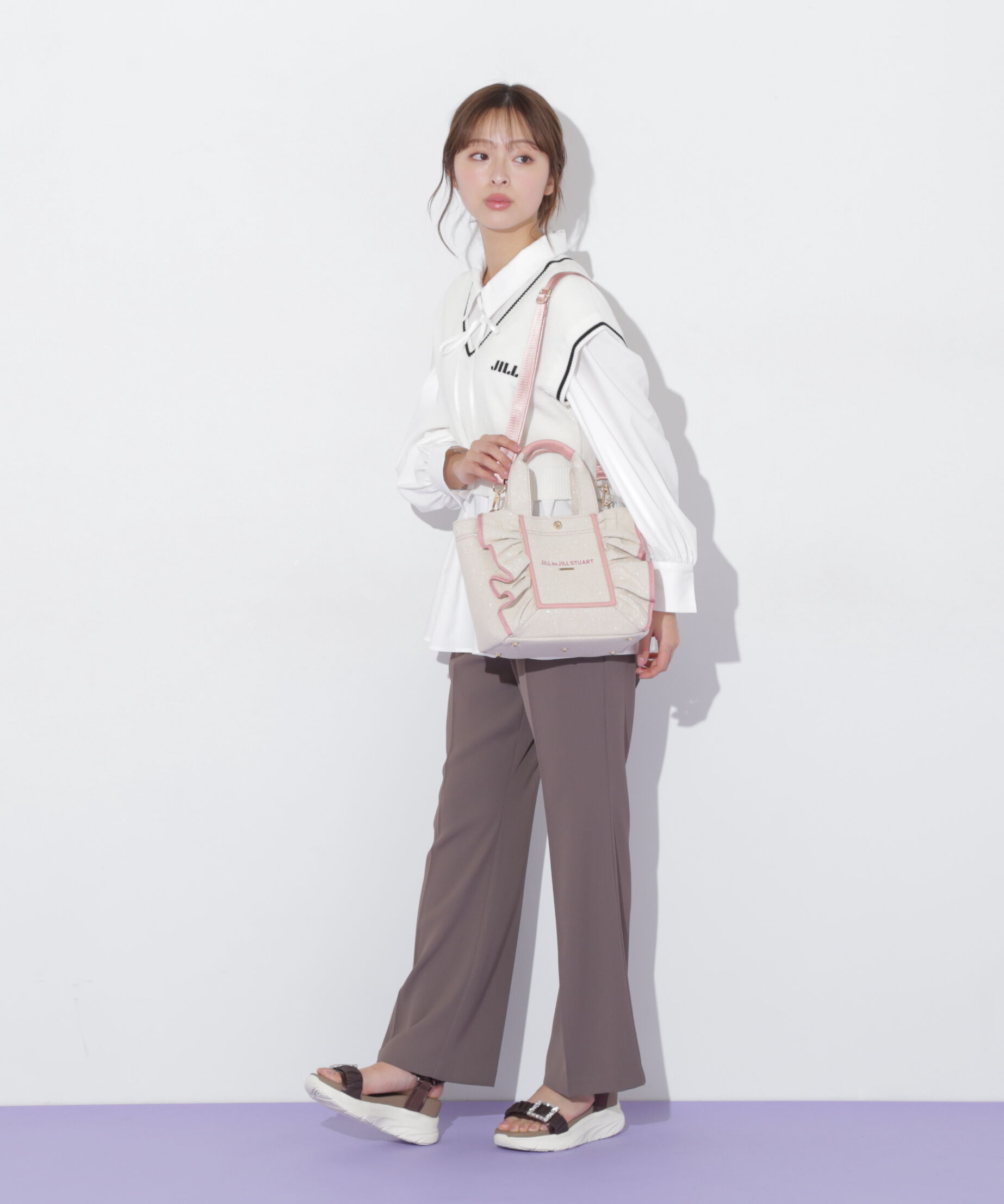  「フレームフリルトート小」|その他|