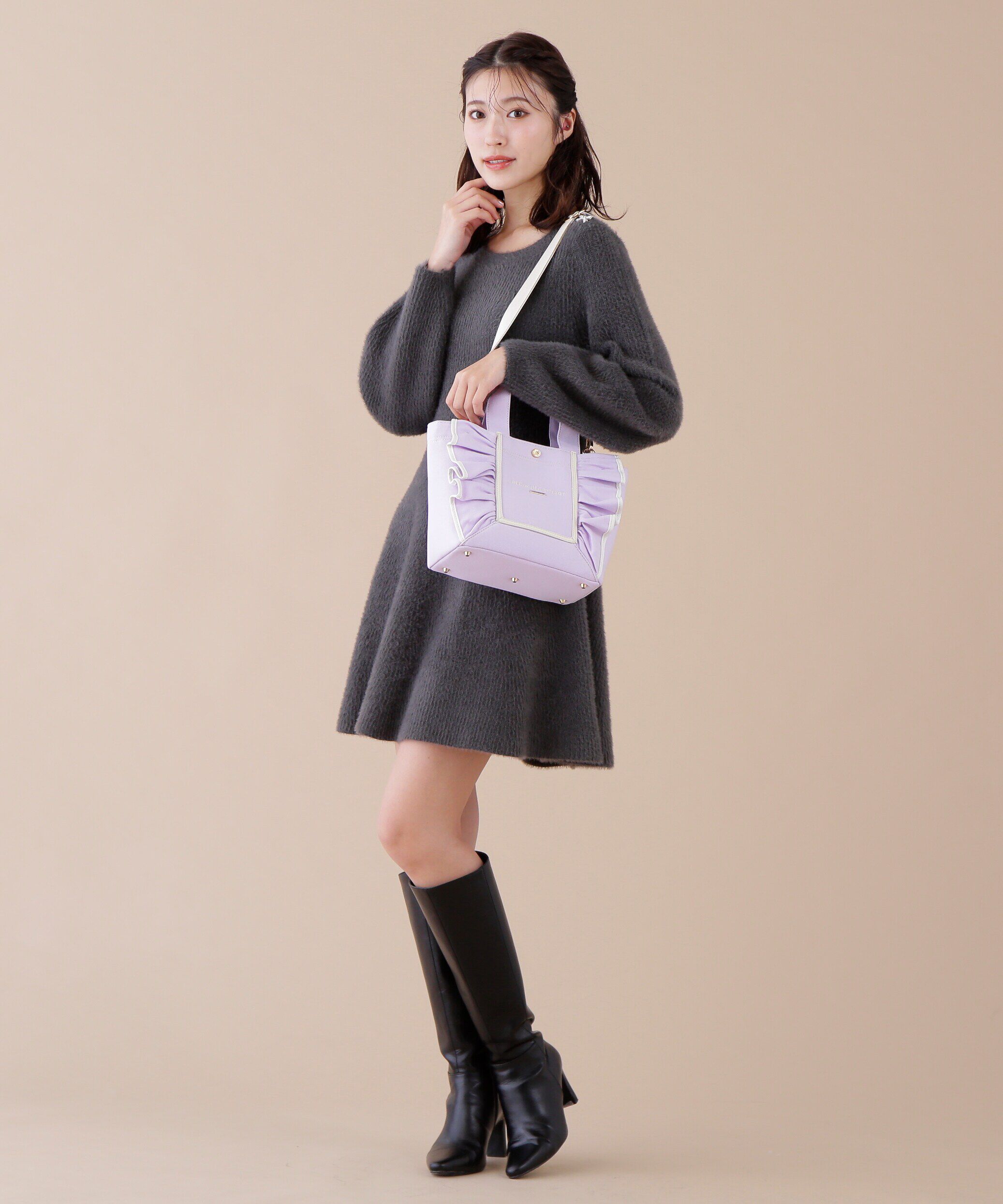  「フレームフリルトート小」|その他|