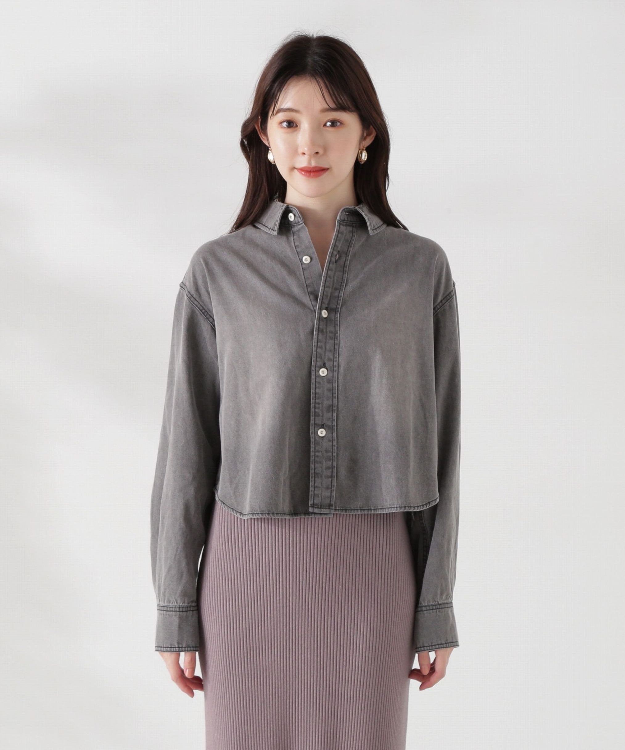 PROPORTION BODY DRESSING「デニムシャツ」|シャツ・ブラウス|