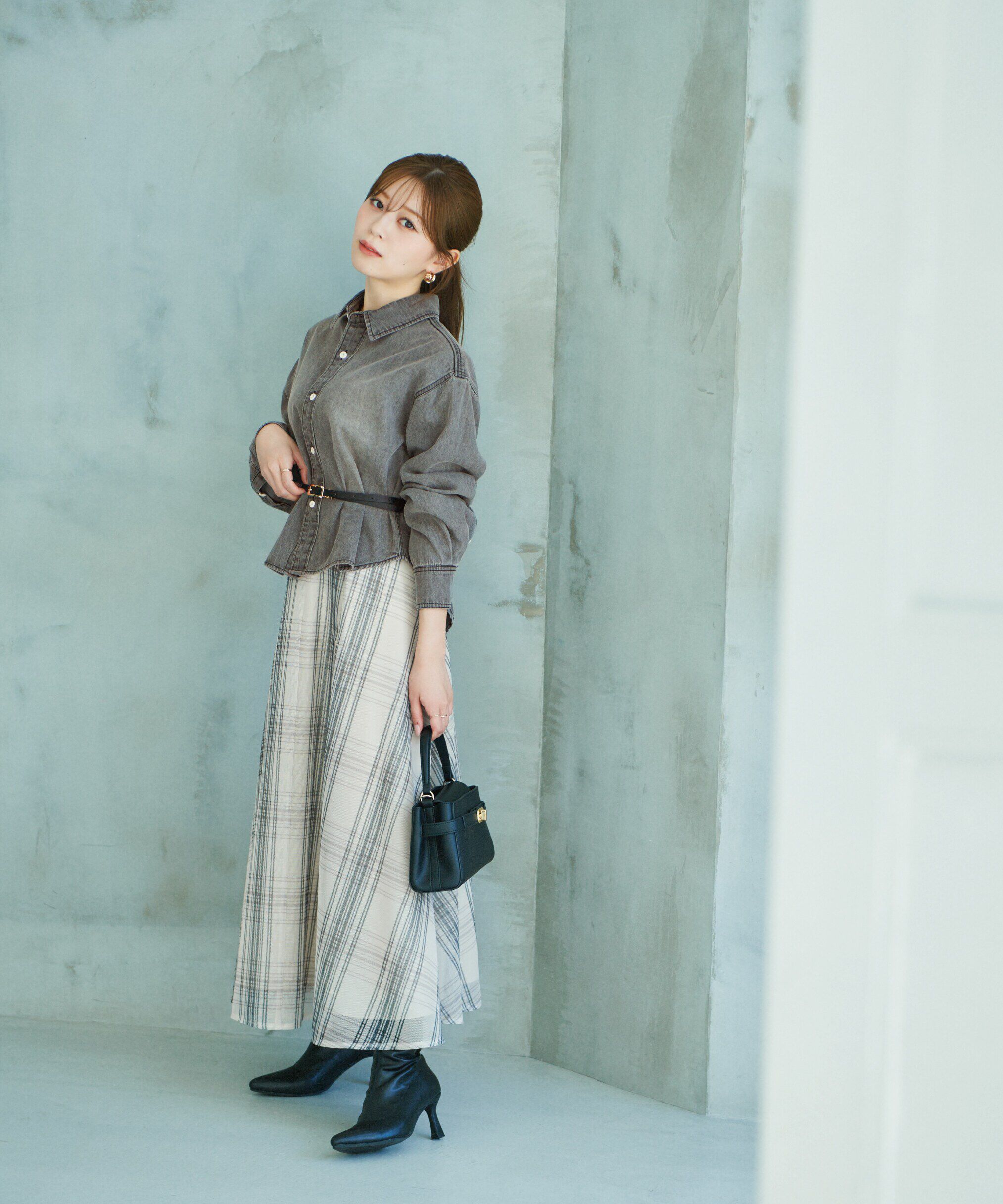 PROPORTION BODY DRESSING「デニムシャツ」|シャツ・ブラウス|