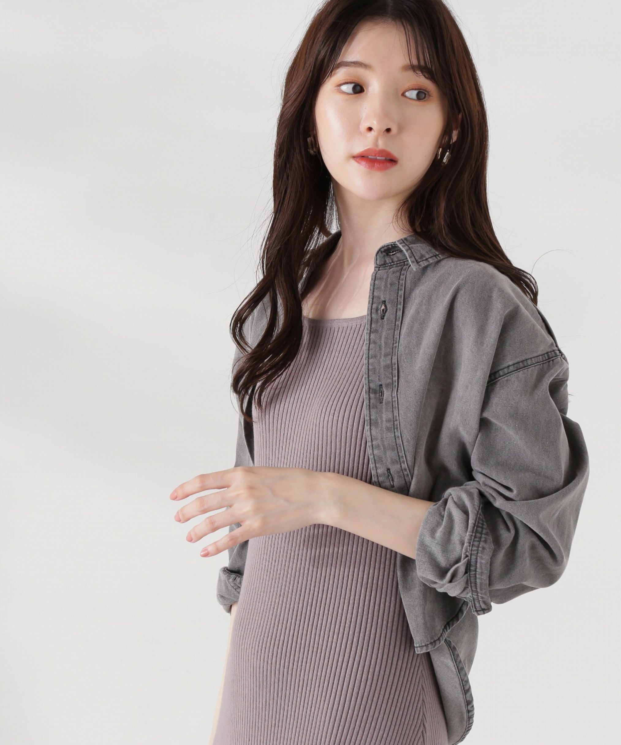 PROPORTION BODY DRESSING「デニムシャツ」|シャツ・ブラウス|