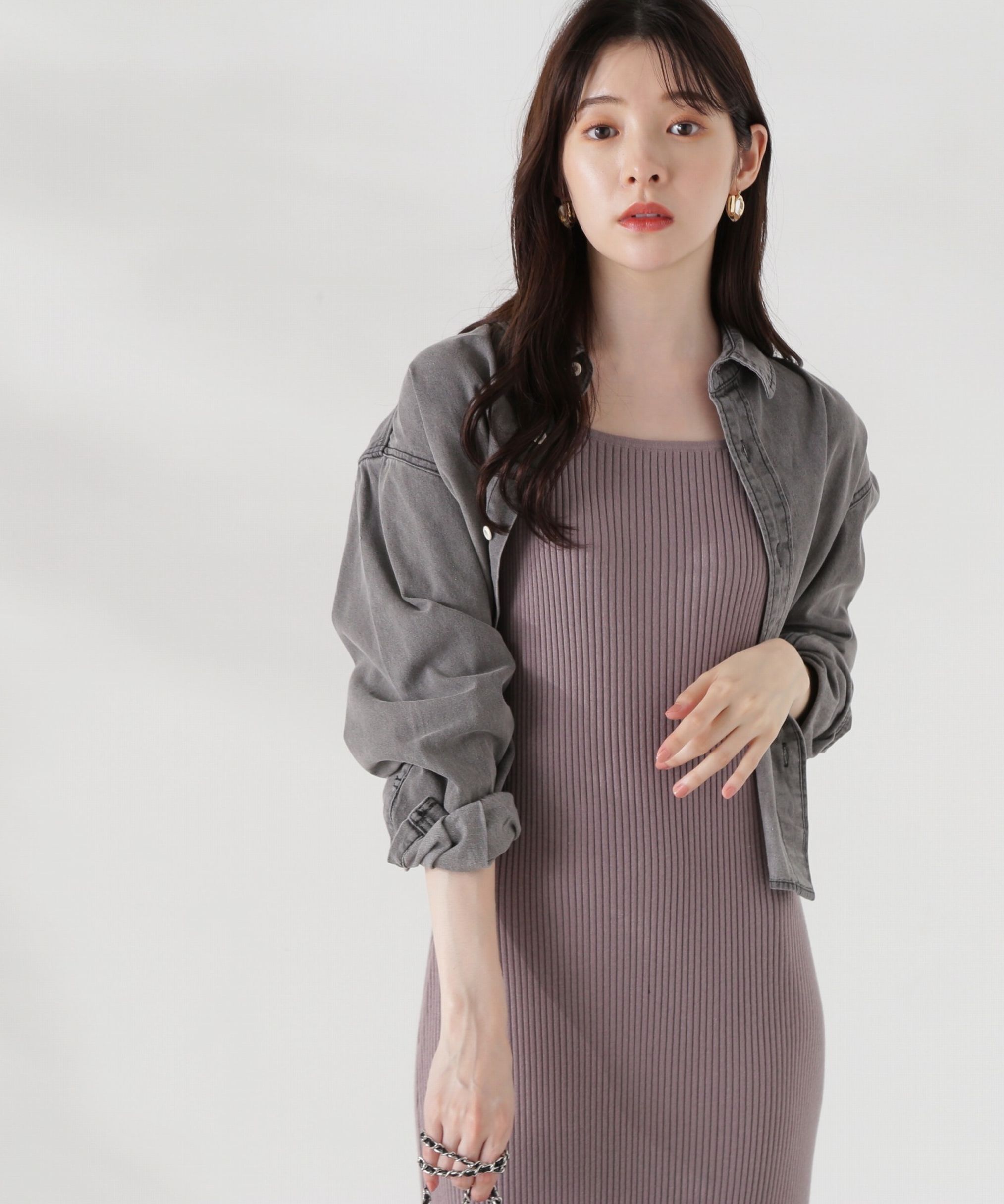 PROPORTION BODY DRESSING「デニムシャツ」|シャツ・ブラウス|