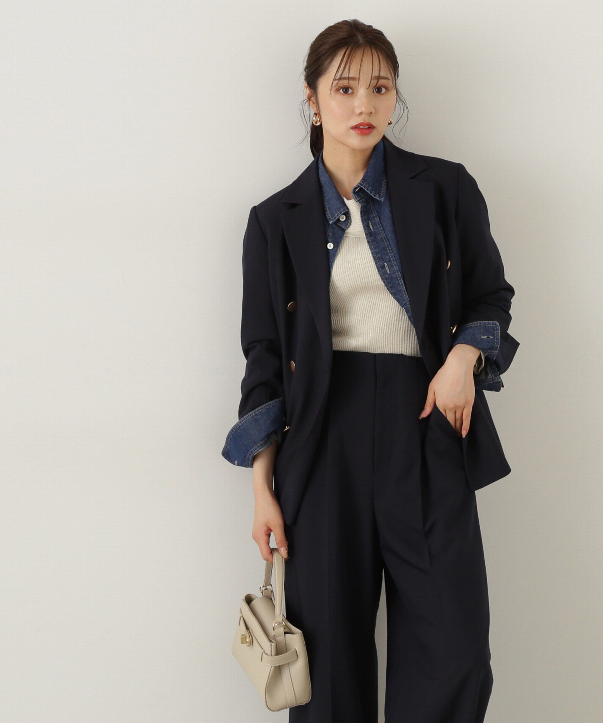 PROPORTION BODY DRESSING「デニムシャツ」|シャツ・ブラウス|