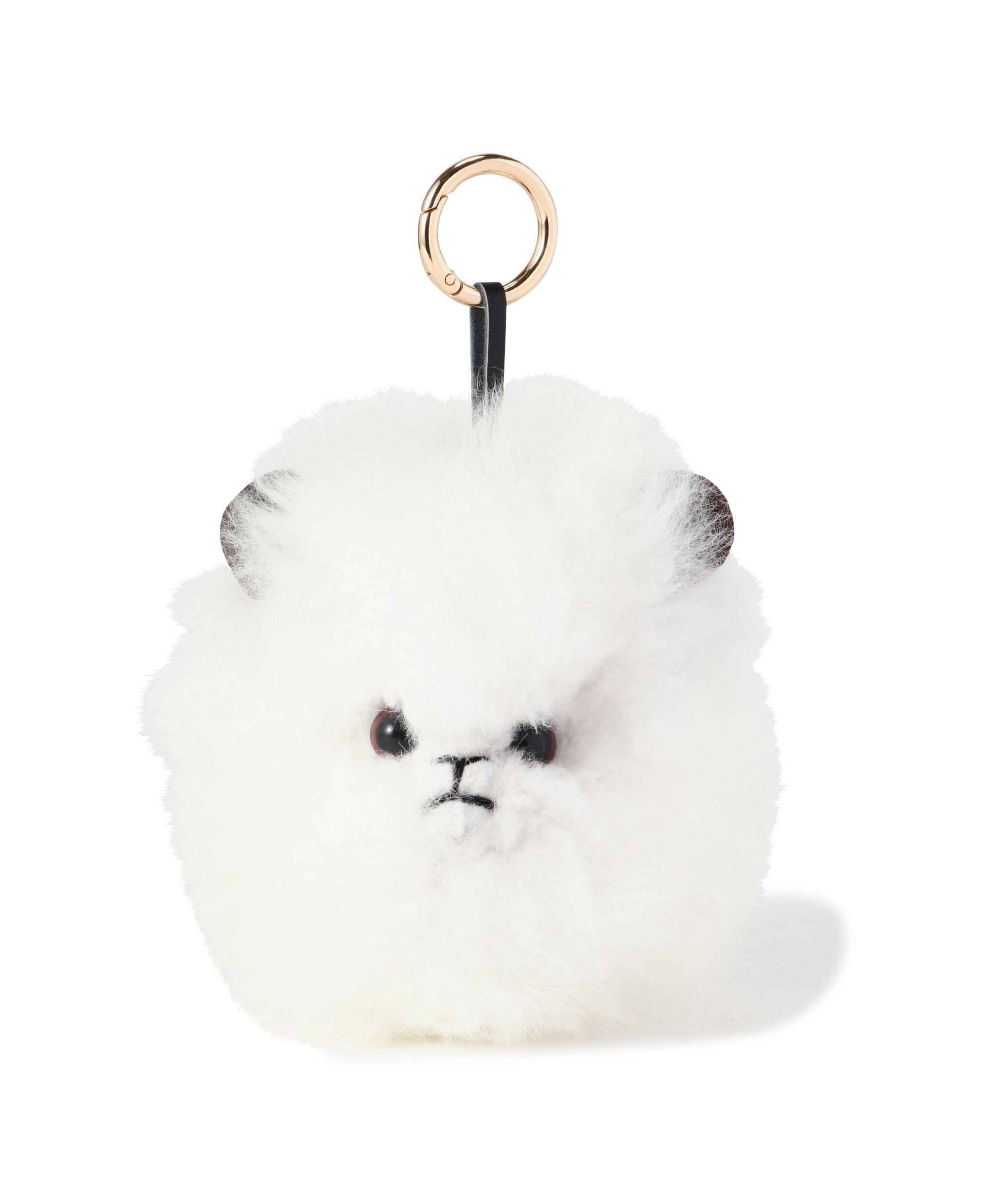  「アルパカファーキーチャーム」|その他|ホワイト