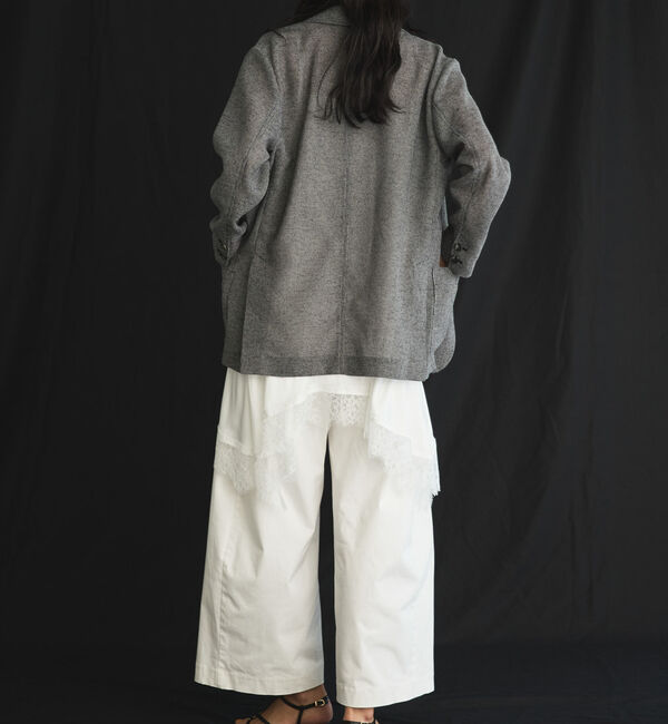 Doux archives「綿ストレッチバレルパンツ」|チノ|