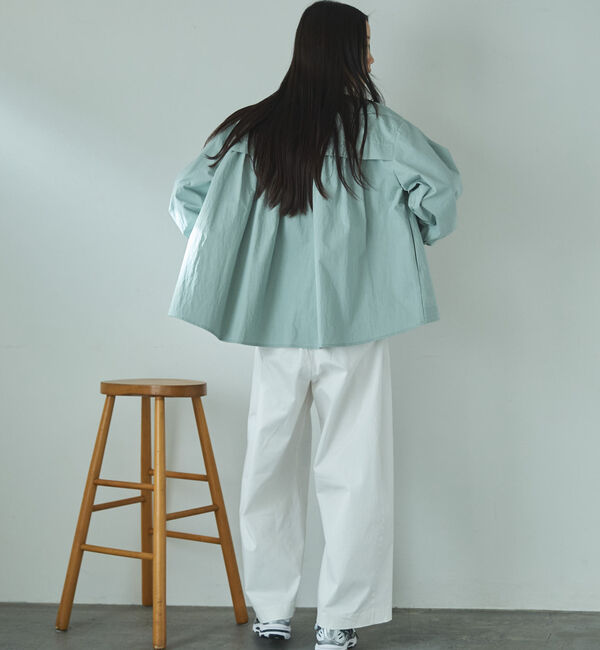 Doux archives「綿ストレッチバレルパンツ」|チノ|