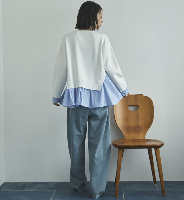 Doux archives「レイヤード風ニット」|ニット・セーター|