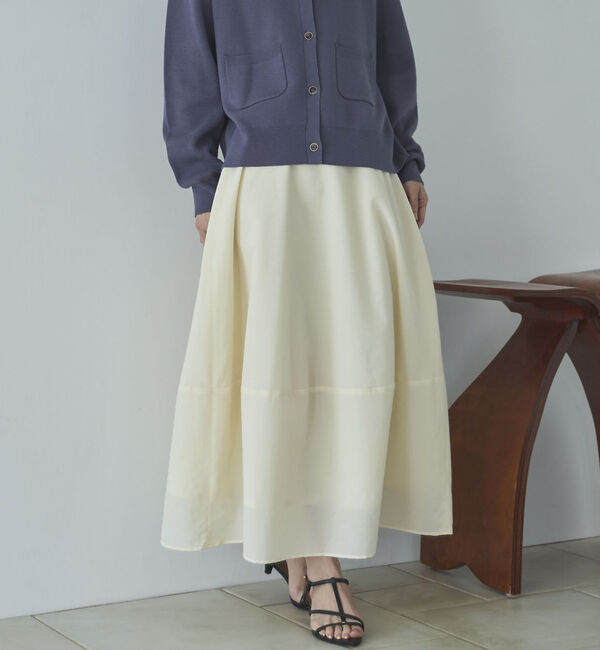 Doux archives「切替コクーンスカート」|スカート|IVORY