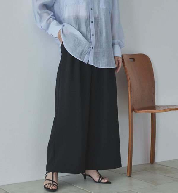 Doux archives「多機能ツータックワイドパンツ」|チノ|