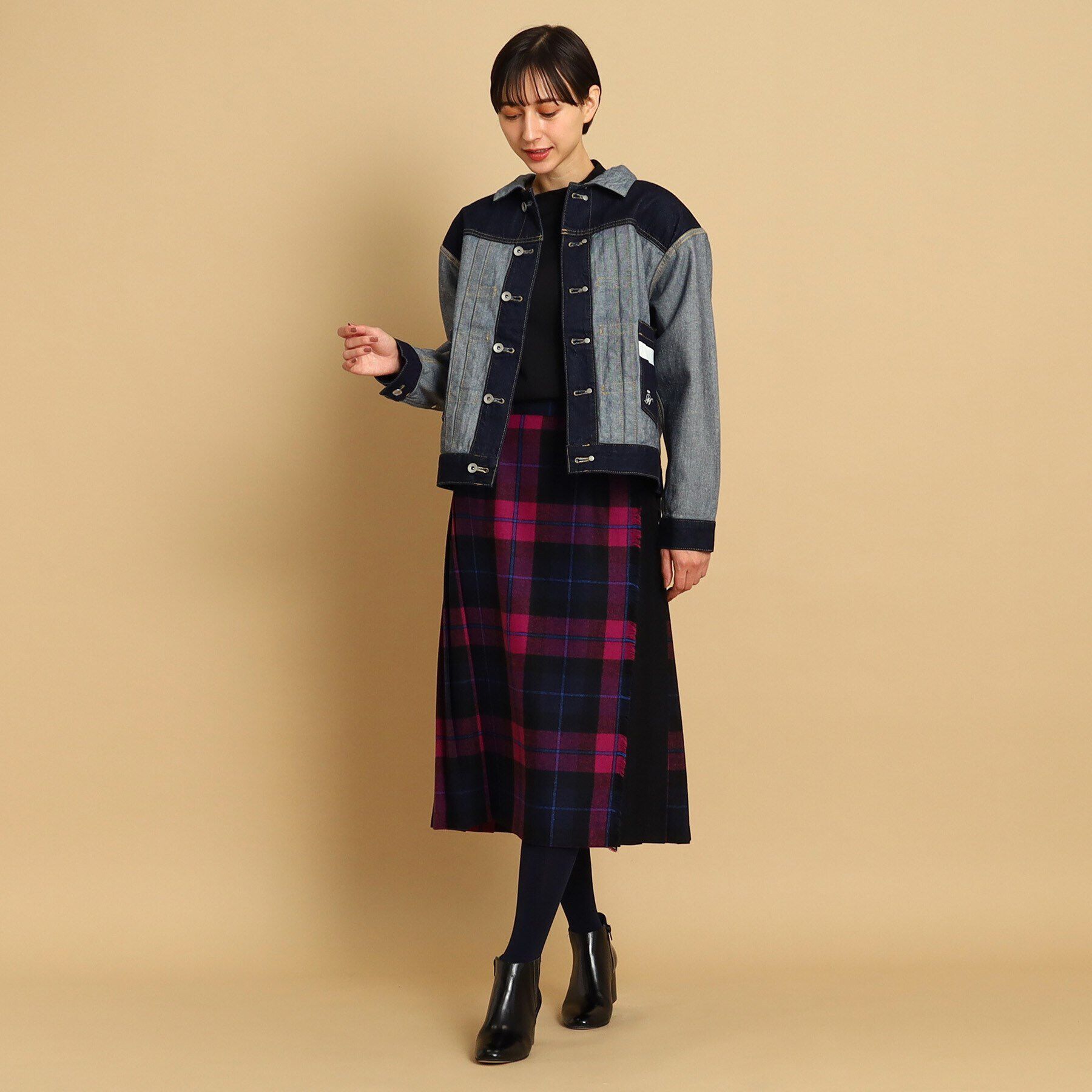 Dessin「【リバーシブル・ユニセックス】デニムジャケット」|デニムジャケット|