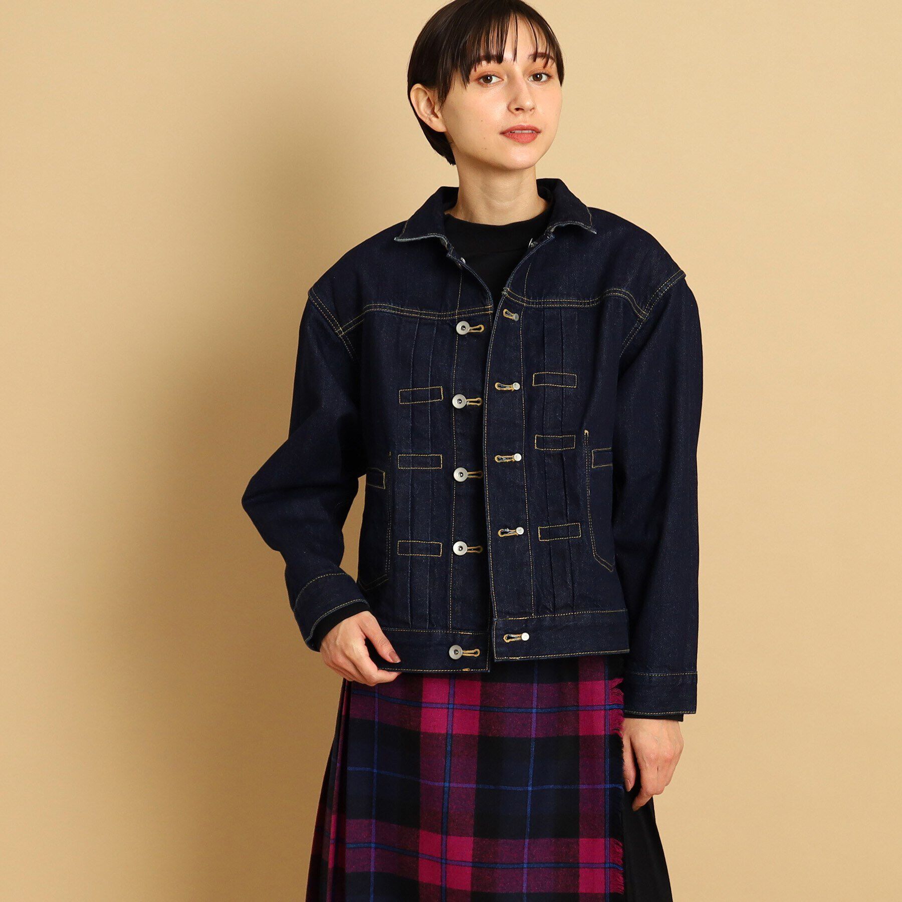 Dessin「【リバーシブル・ユニセックス】デニムジャケット」|デニムジャケット|