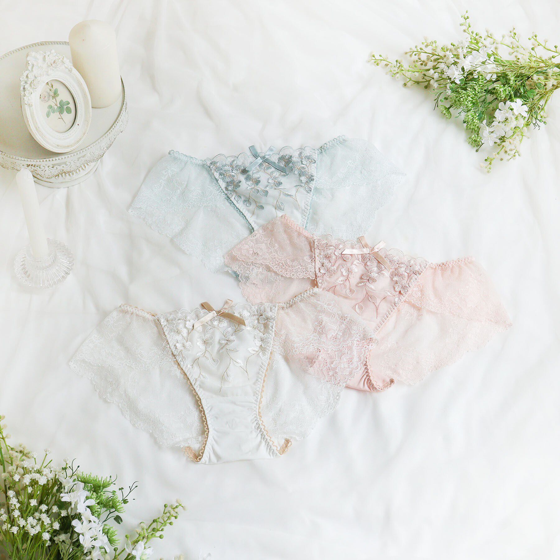 Risa Magli「マリーナ レースショーツ」|インナー|