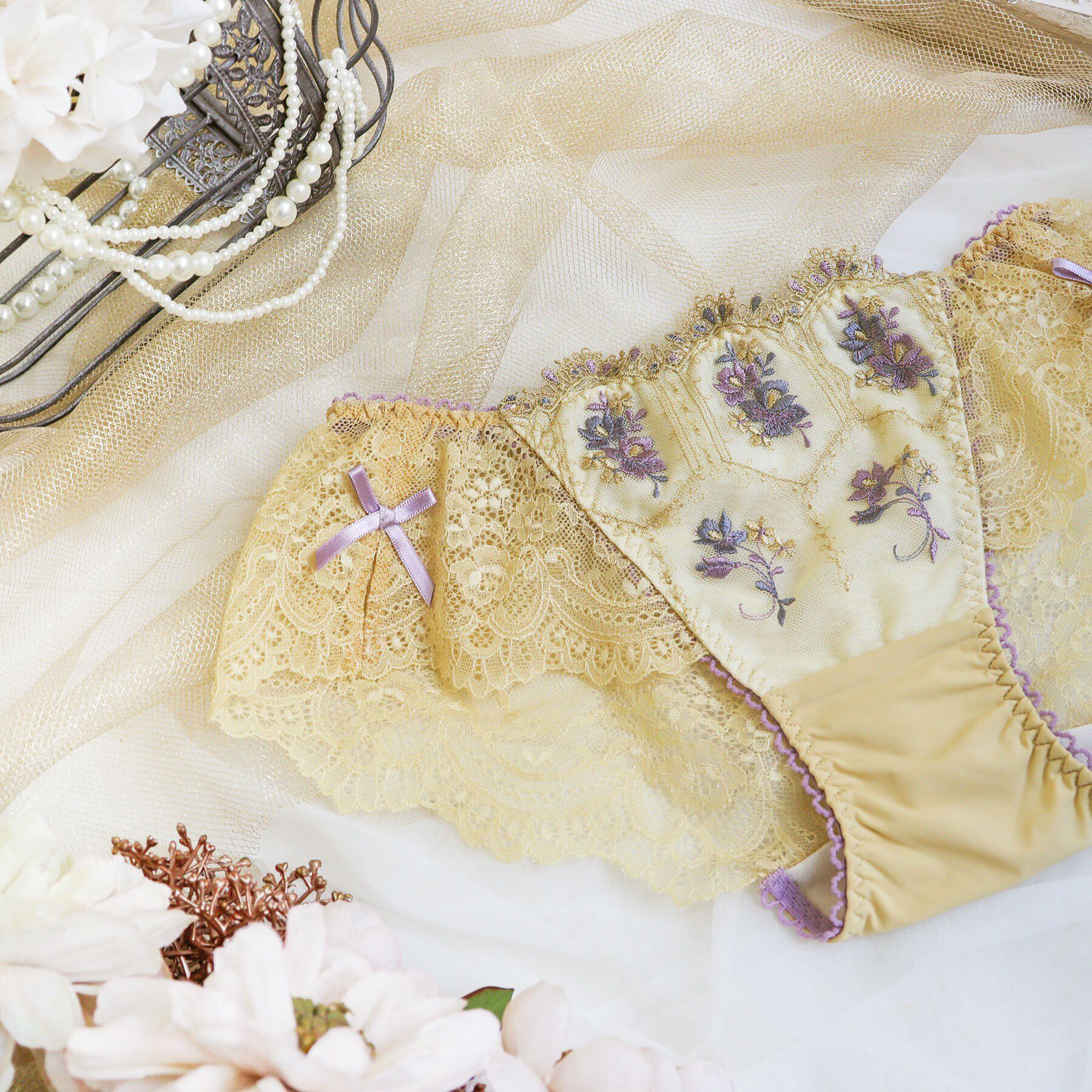 Risa Magli「シーラ レースショーツ」|インナー|