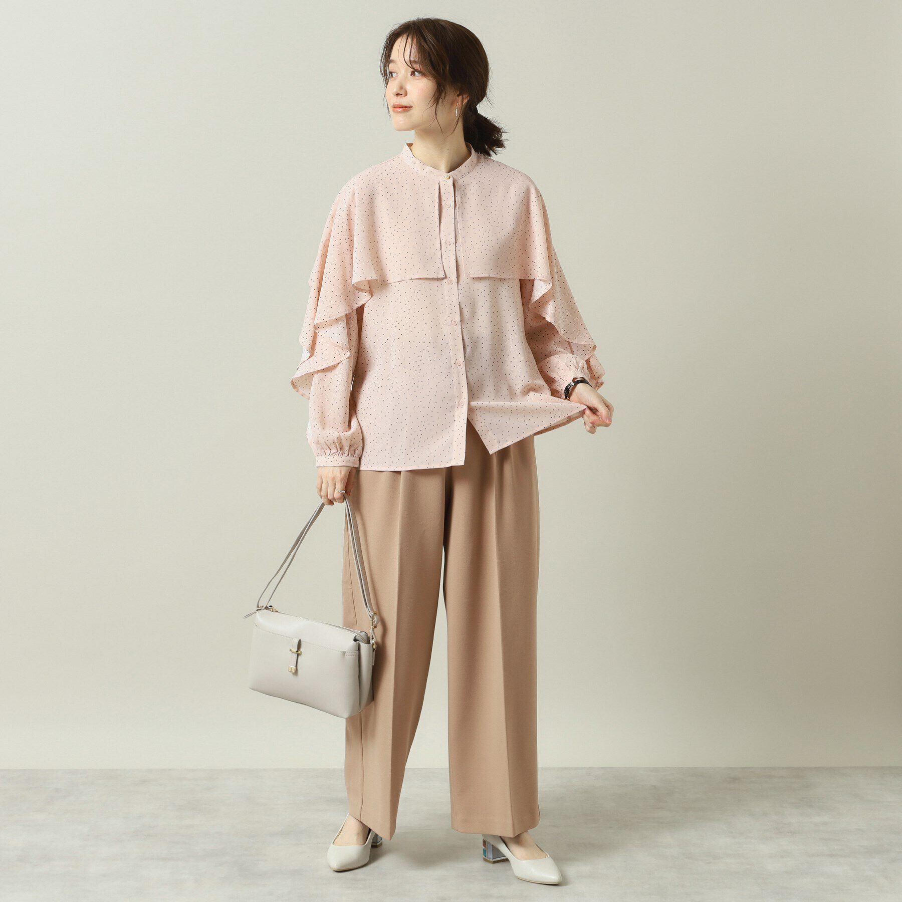 ITS&rsquo;DEMO「【洗濯機OK／吸水速乾／UVカット】カットジョーゼットパンツ」|その他|