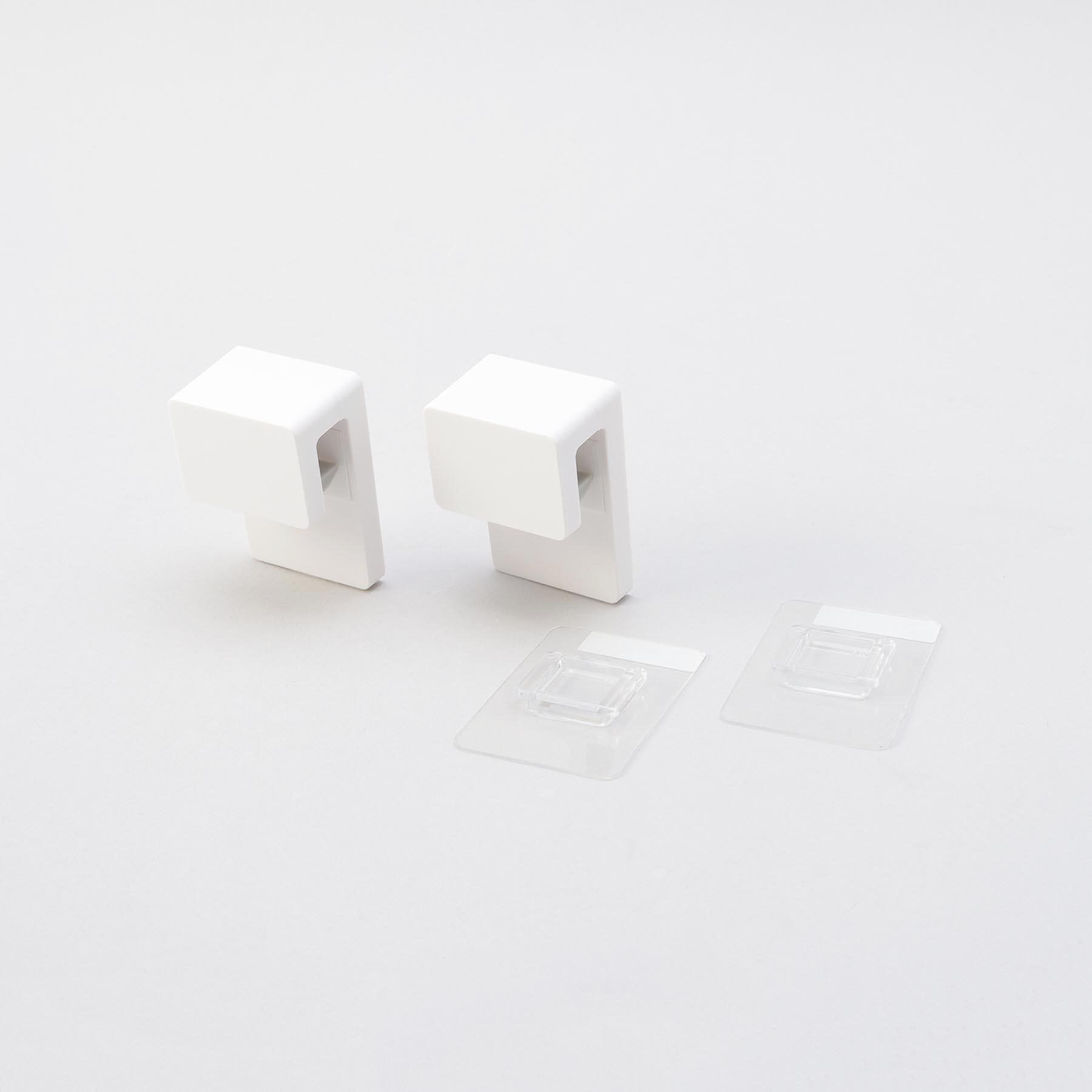 212 KITCHEN STORE「フィルムフック差し込み式歯ブラシ＆チューブホルダー W4 2個組 WH 山崎実業 ＜tower タワ」|食器・キッチングッズ|その他