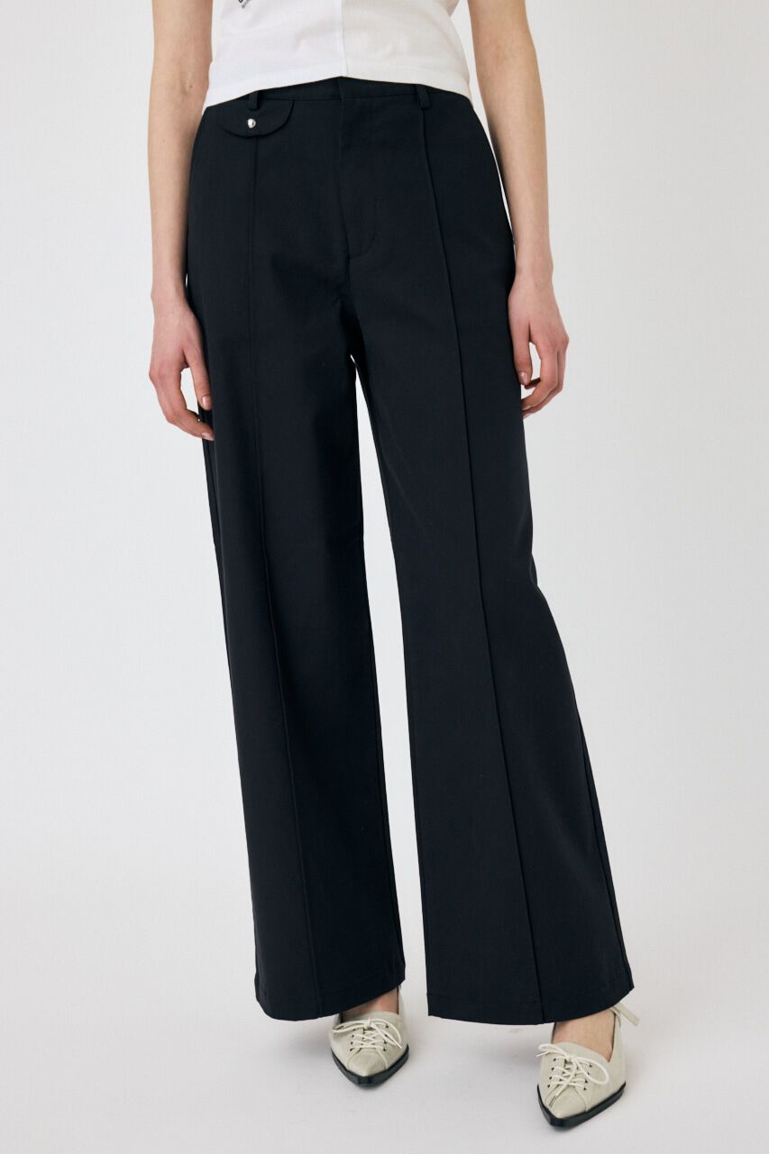 MOUSSY「PINTUCK CHINO パンツ」|その他|BLK