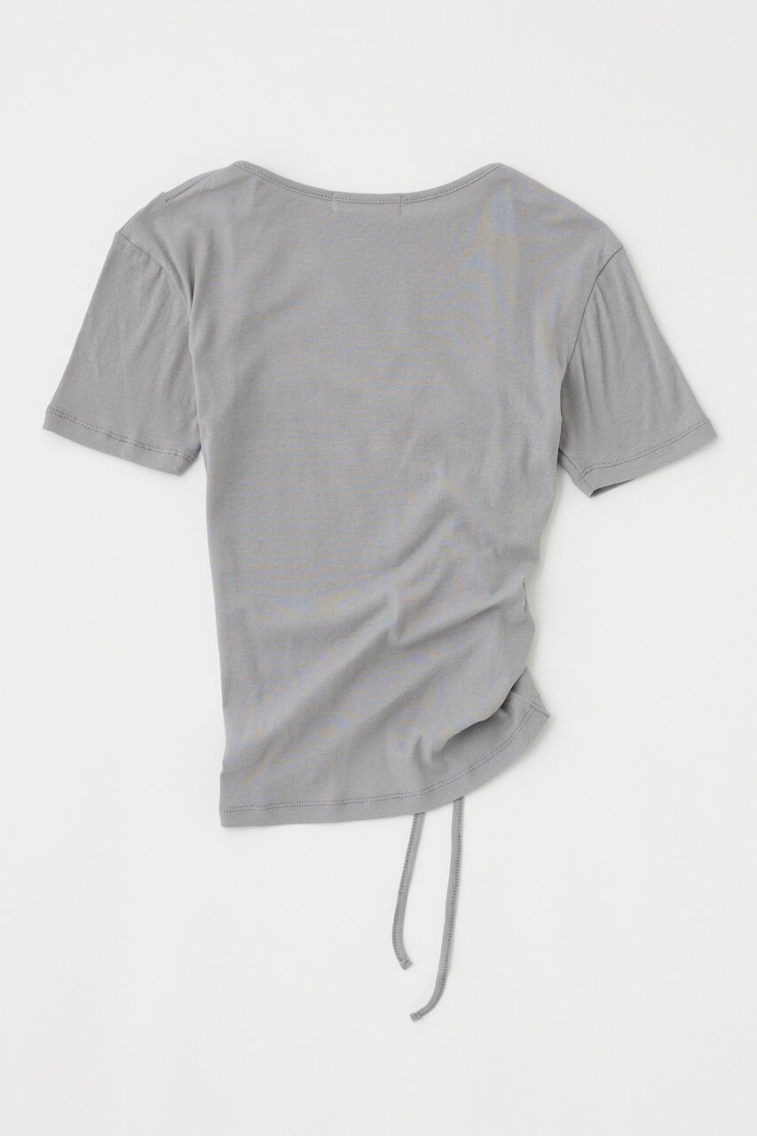 MOUSSY「ONE SHOULDER タイネック TEE」|Tシャツ・カットソー|