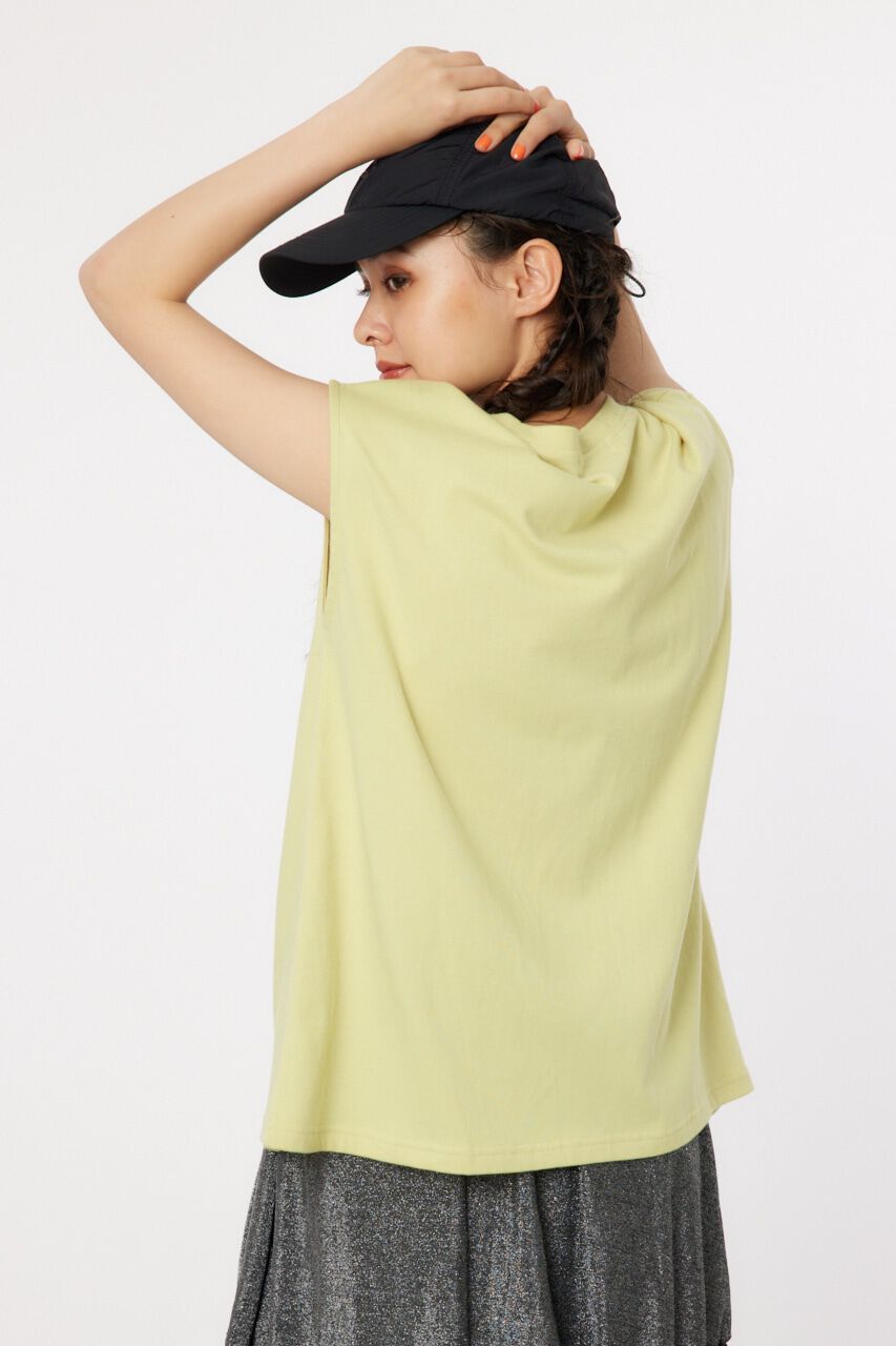 RODEO CROWNS「シャーリングタンクトップ」|タンクトップ|