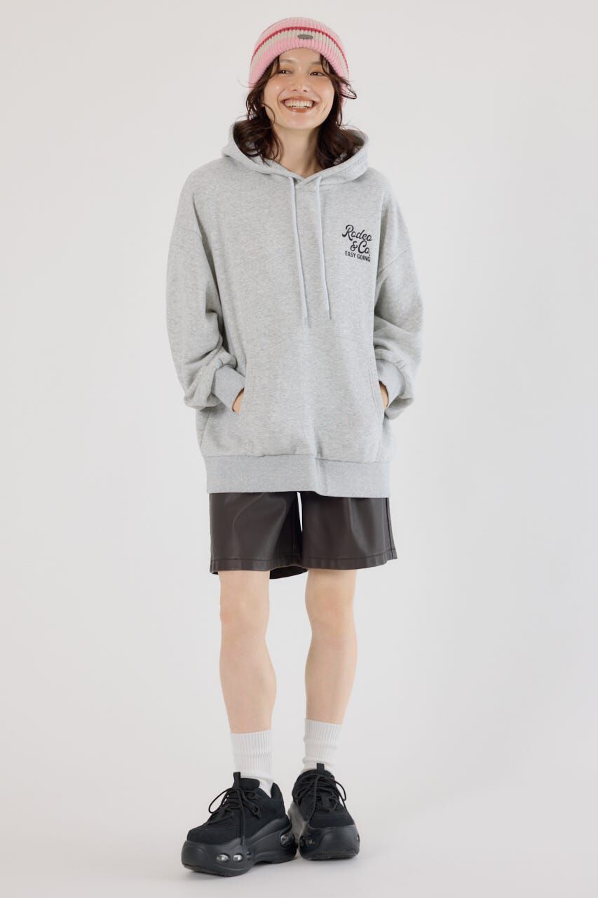 RODEO CROWNS「バックエンボススクリプトロゴパーカー」|パーカー|