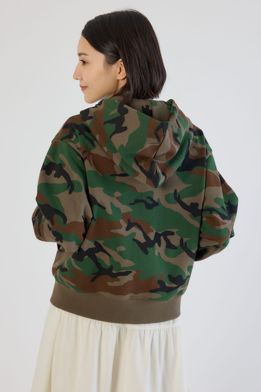 RODEO CROWNS「SHARE PATTERN W ジップパーカー」|パーカー|