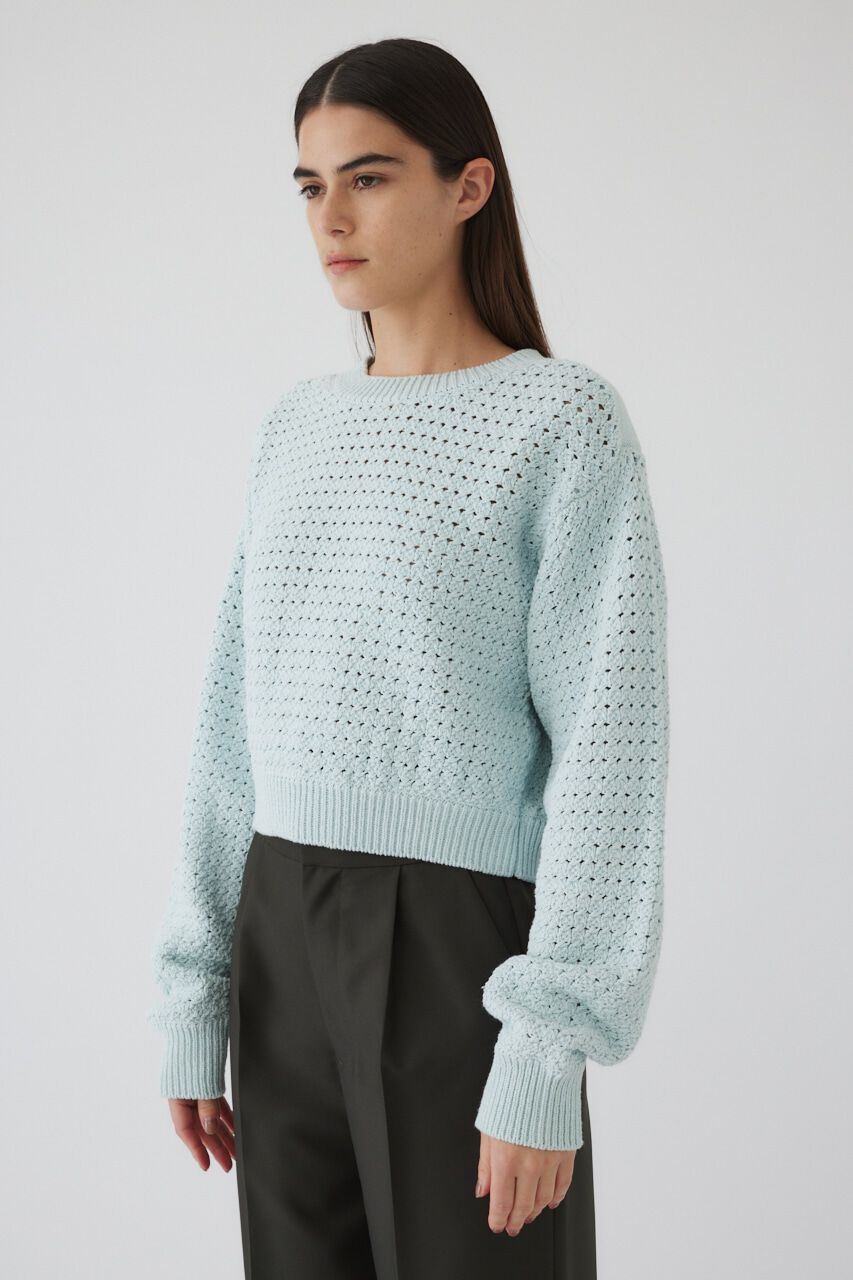 RIM.ARK 「Pattern knitting cotton knit」|ニット・セーター|