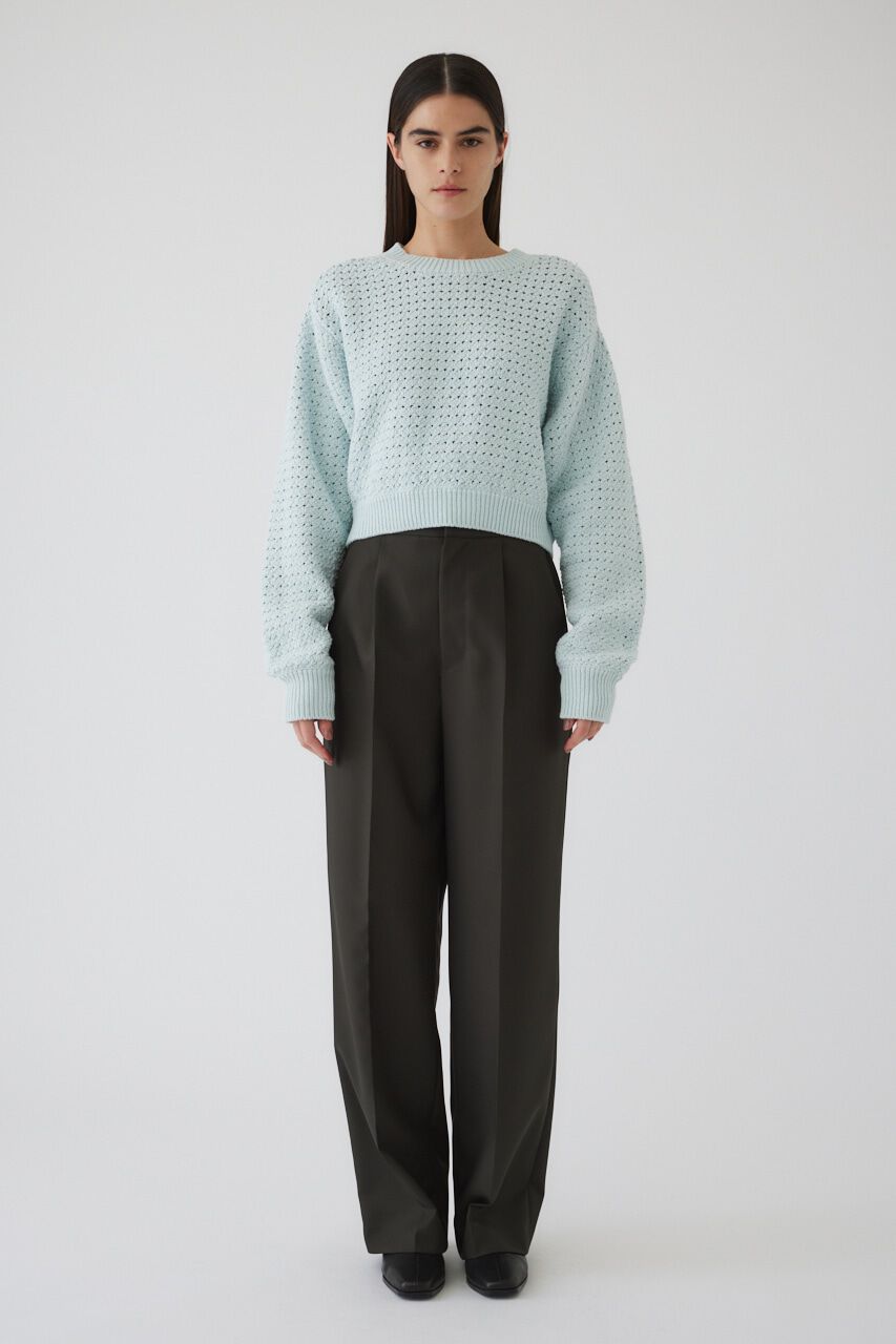 RIM.ARK 「Pattern knitting cotton knit」|ニット・セーター|