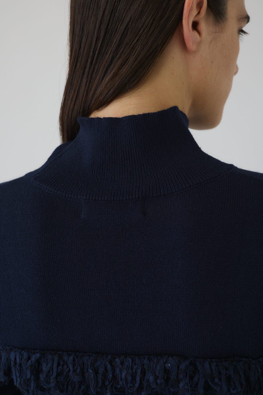 RIM.ARK 「Tweed docking knit tops」|ニット・セーター|