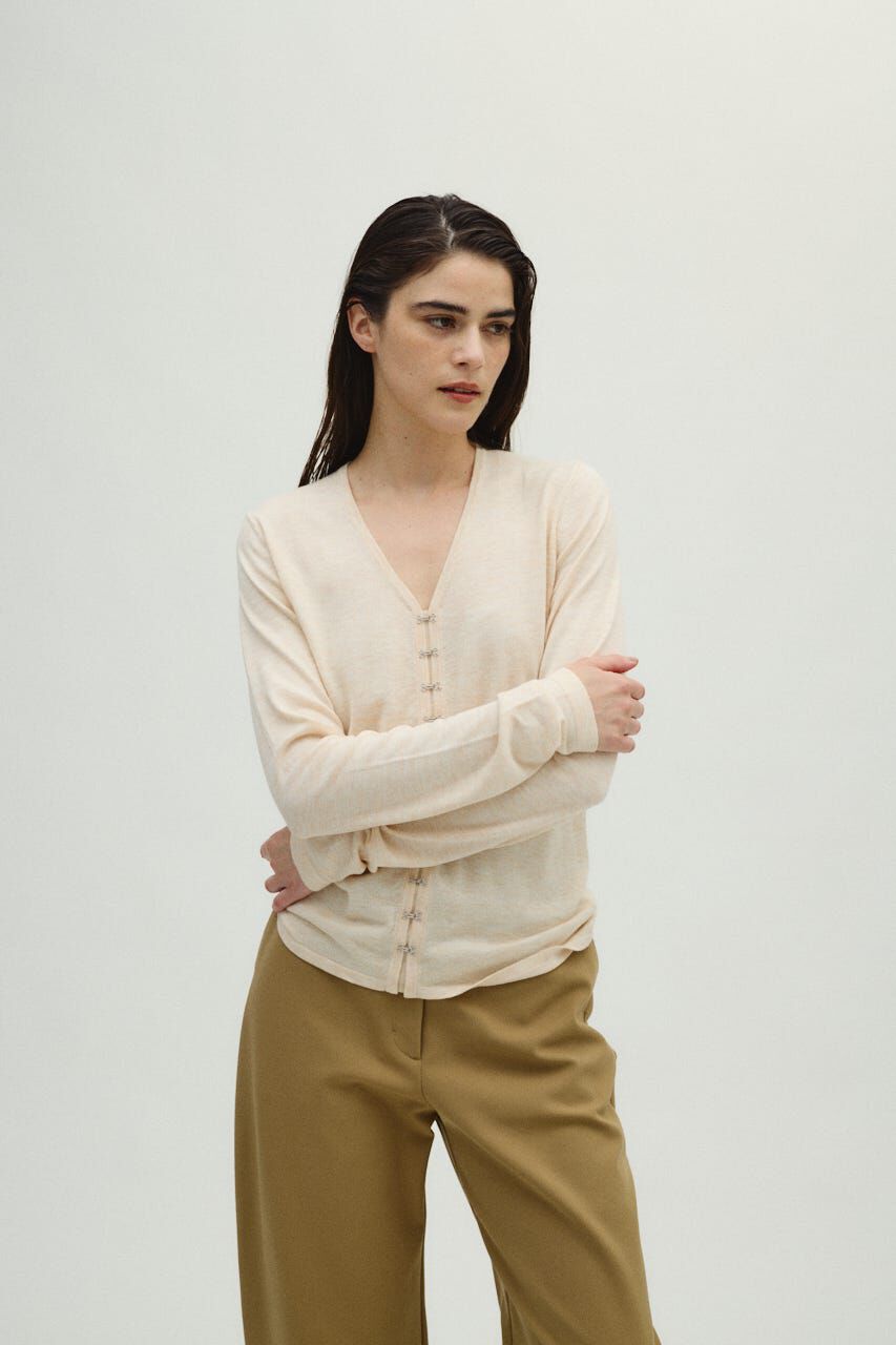 RIM.ARK 「Many hook V neck tops」|ニット・セーター|