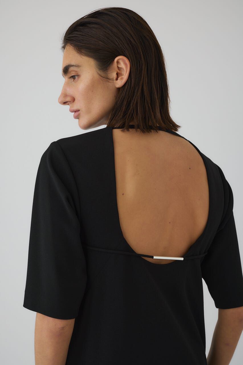 RIM.ARK 「Deformed open dress」|ワンピース|BLK