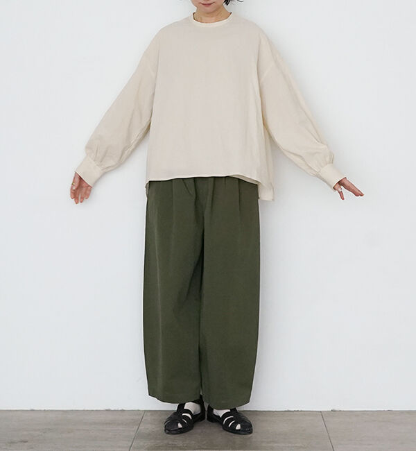 オオカミとフクロウ「フクロウと晴れた日の午後に&ldquo;ブラウス&rdquo;」|シャツ・ブラウス|