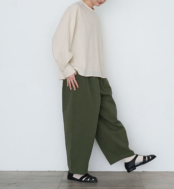 オオカミとフクロウ「フクロウと晴れた日の午後に&ldquo;ブラウス&rdquo;」|シャツ・ブラウス|