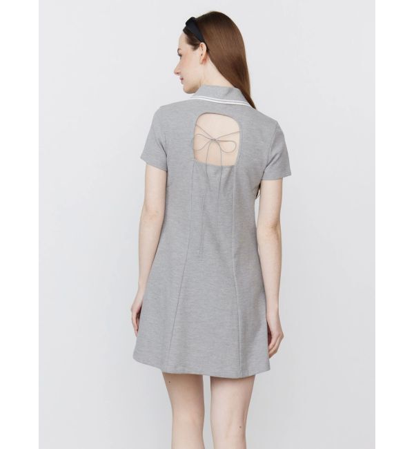 CALNAMUR「BACK OPEN POLO OP/バックオープンポロワンピース」|ワンピース|