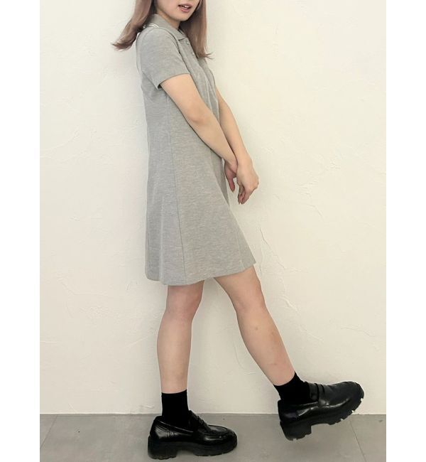 CALNAMUR「BACK OPEN POLO OP/バックオープンポロワンピース」|ワンピース|