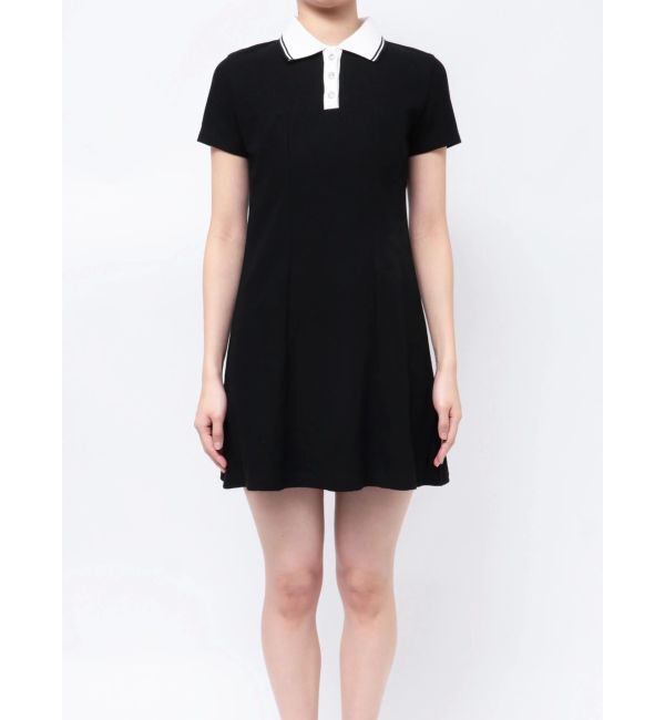 CALNAMUR「BACK OPEN POLO OP/バックオープンポロワンピース」|ワンピース|