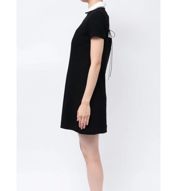 CALNAMUR「BACK OPEN POLO OP/バックオープンポロワンピース」|ワンピース|