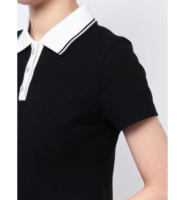 CALNAMUR「BACK OPEN POLO OP/バックオープンポロワンピース」|ワンピース|