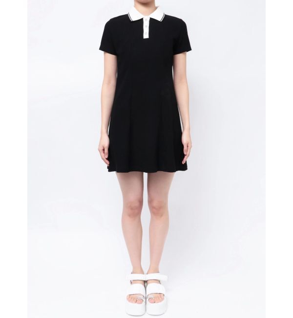 CALNAMUR「BACK OPEN POLO OP/バックオープンポロワンピース」|ワンピース|
